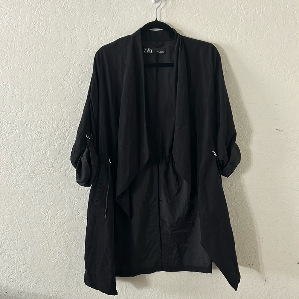 Zara Black Utility Jacket
